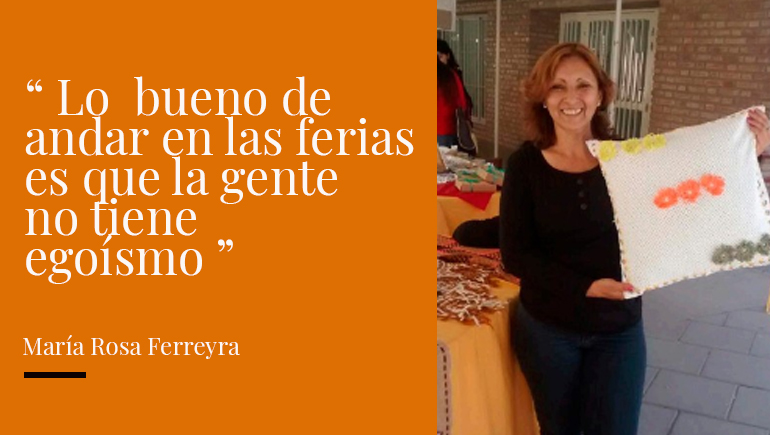 María Rosa Ferreyra hizo de su pasión su cura y trabajo